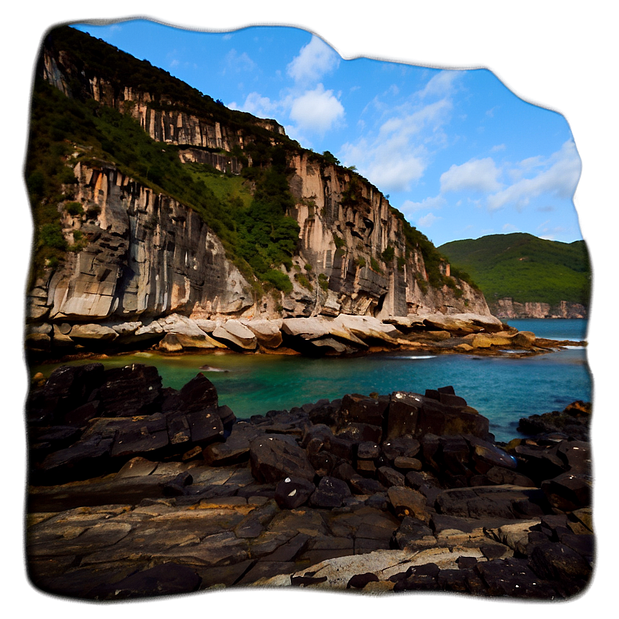 Rugged Coastal Rocks Landscape Png Jmo PNG Image