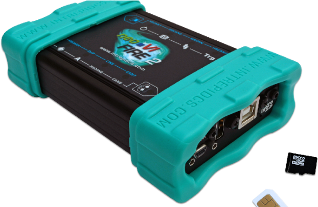 Rugged External Hard Drivewith S D Card PNG Image