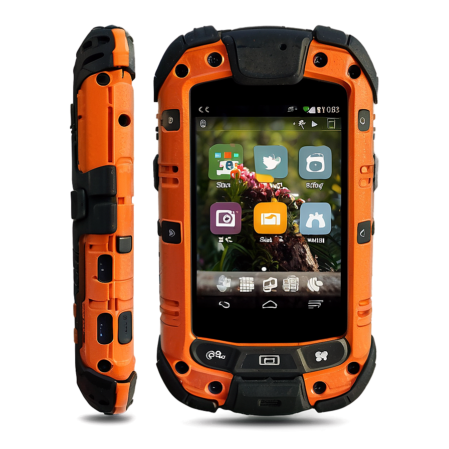 Rugged Outdoor Phone Png 04292024 PNG Image