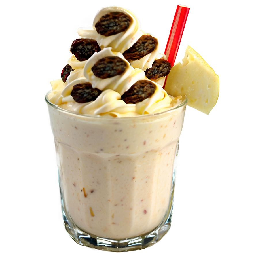 Rum Raisin Milkshake Png 05242024 PNG Image