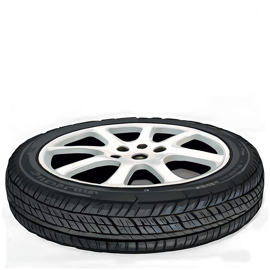 Run Flat Tire Png Mcw80 PNG Image