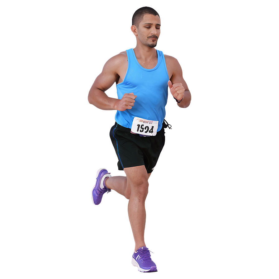 Runner At Sunrise Horizon Png Bux95 PNG Image