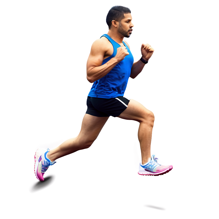 Runner B PNG Image