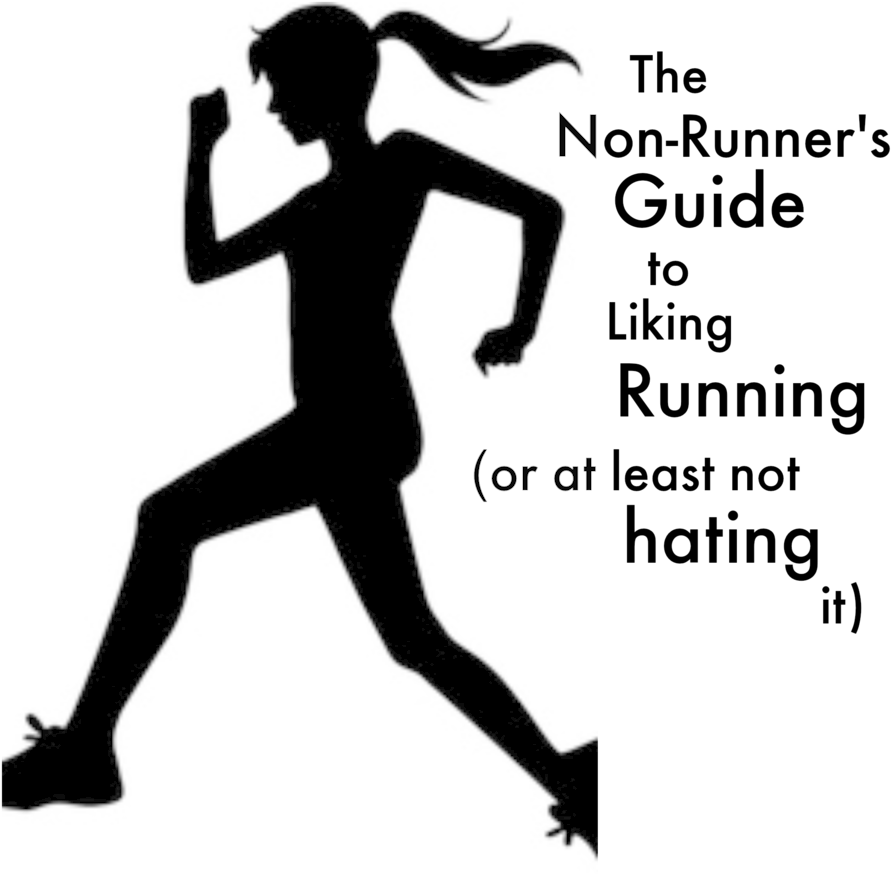 Running Enthusiasm Guide Silhouette PNG Image