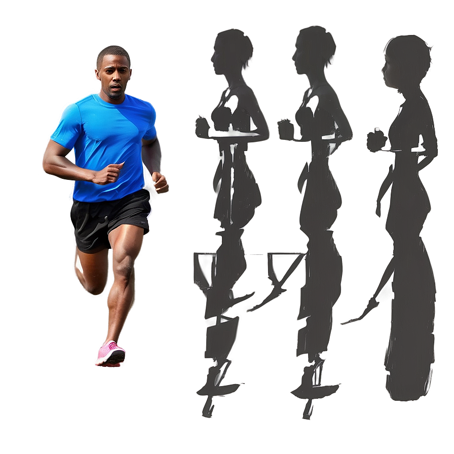 Running Silhouette Png 05212024 PNG Image