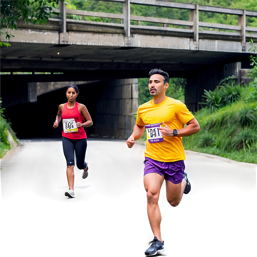 Running Under Bridge Png Dil PNG Image