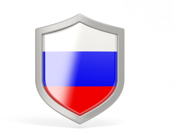 Russian Shield Icon PNG Image