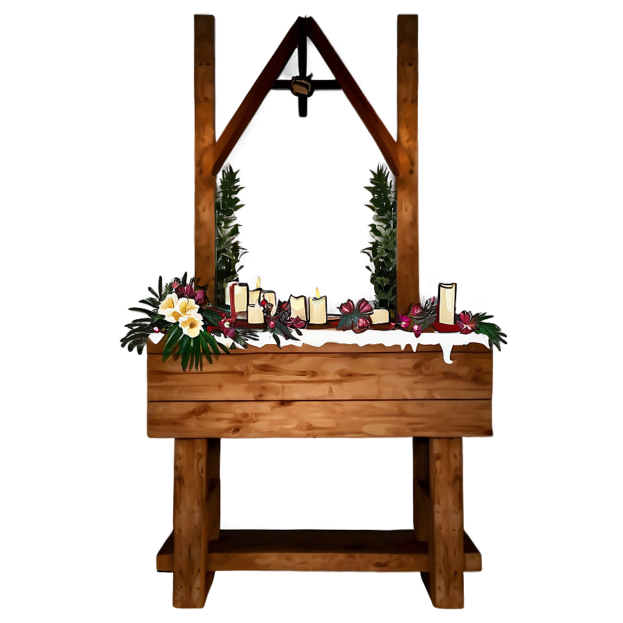 Rustic Barn Altar Png Sec46 PNG Image