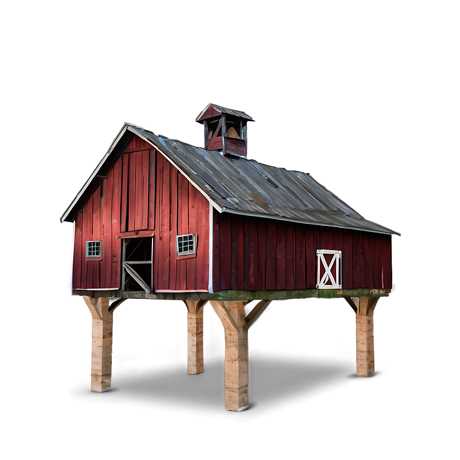 Rustic Barn Building Png Mbs PNG Image