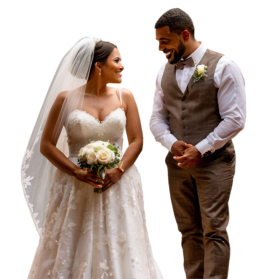 Rustic Bride And Groom Png 06262024 PNG Image