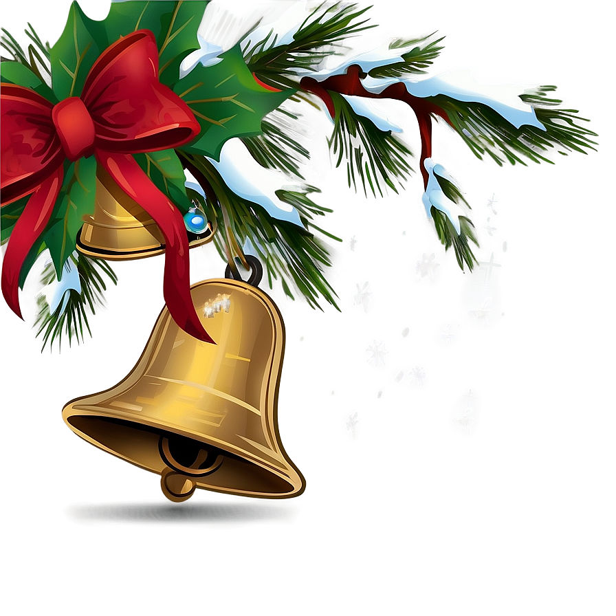 Rustic Christmas Bells Png 06122024 PNG Image