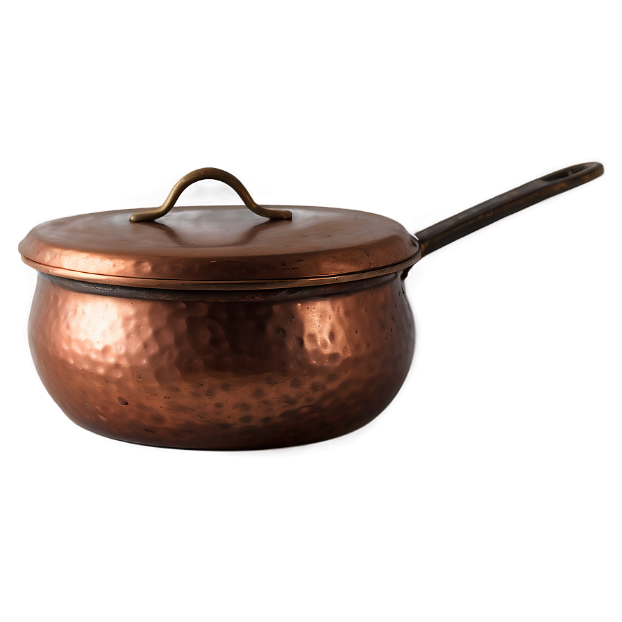 Rustic Copper Pot Png Ecn PNG Image