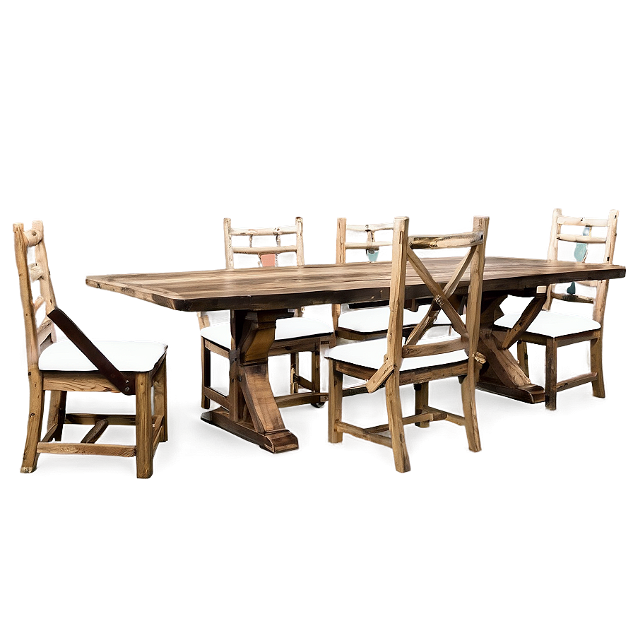 Rustic Dining Room Decor Png Fhv88 PNG Image