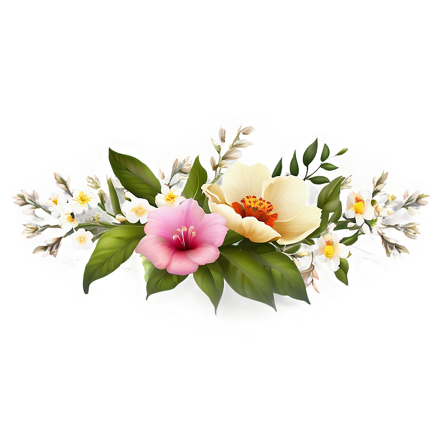 Rustic Flower Theme Png Yvm92 PNG Image