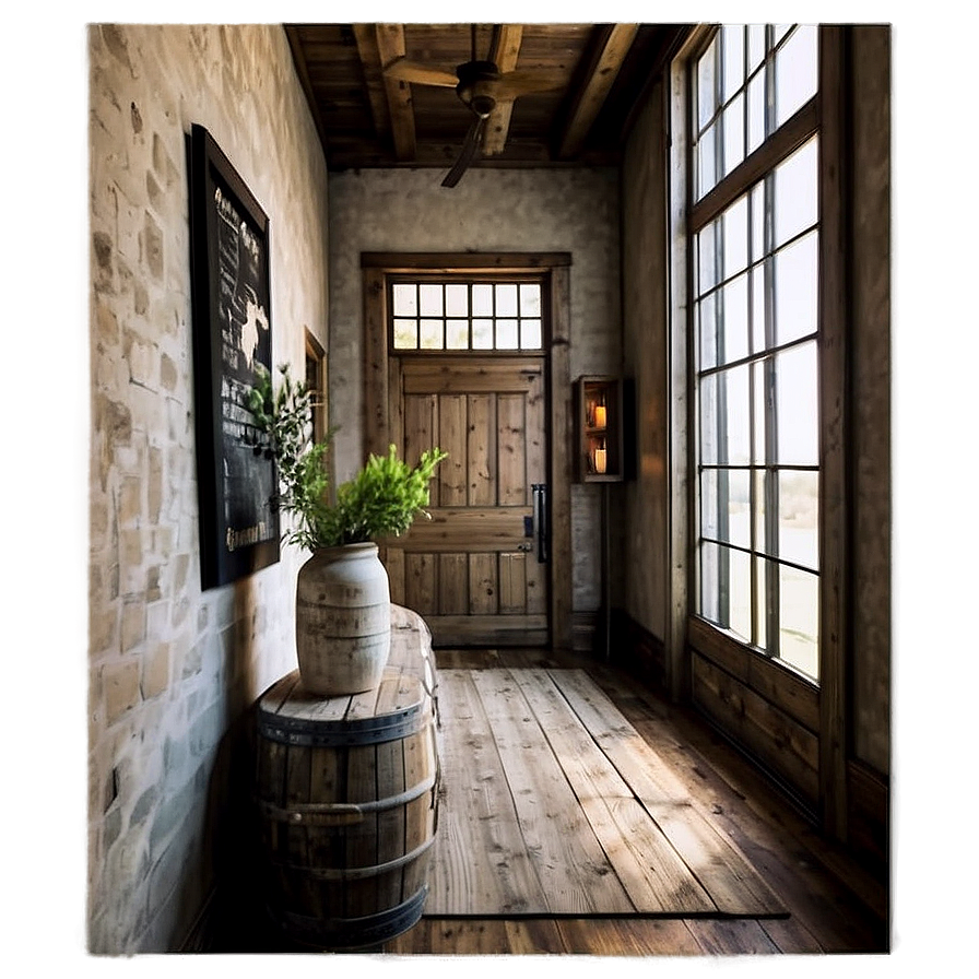 Rustic Hallway Decorations Png Vjk PNG Image