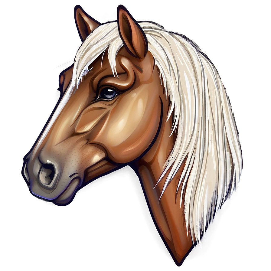 Rustic Horse Head Picture Png Gua57 PNG Image