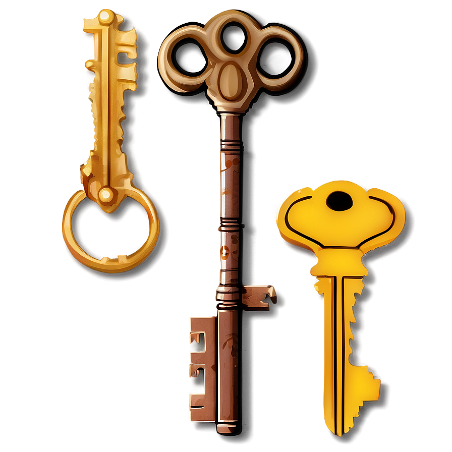 Rustic Keys Png 05242024 PNG Image