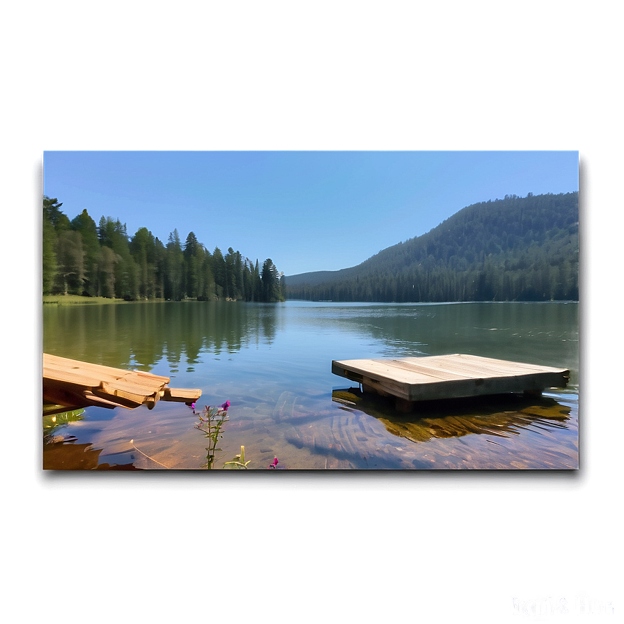 Rustic Lake Cabin Life Png 1 PNG Image