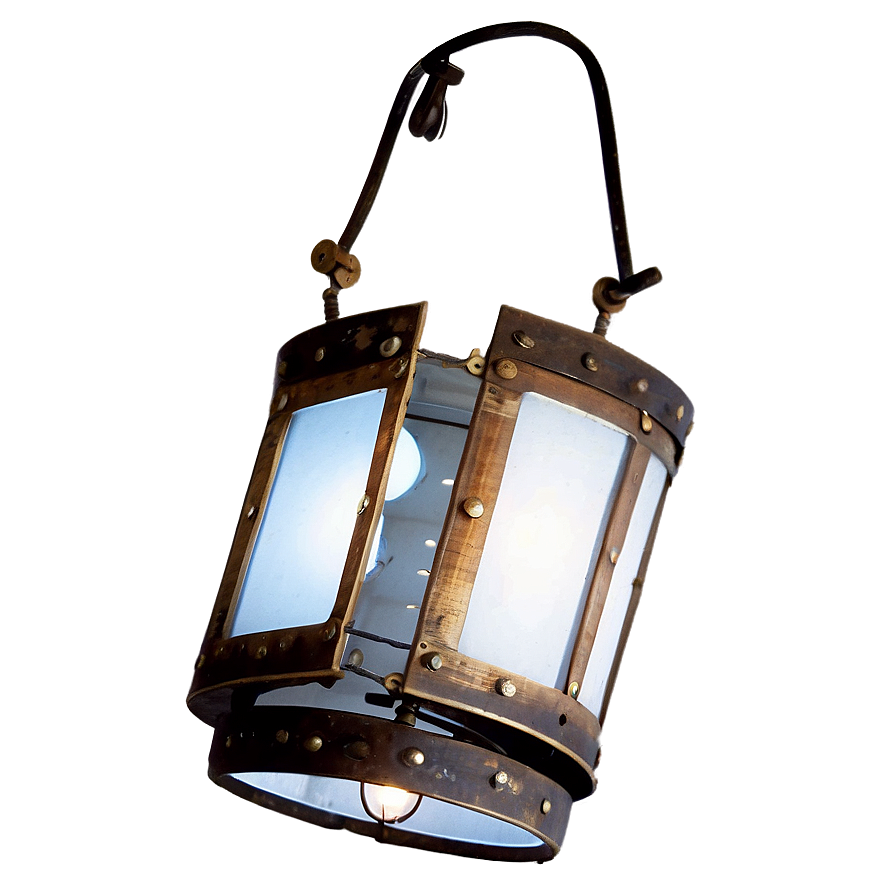 Rustic Lamp Png Eqd PNG Image