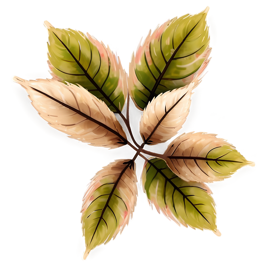 Rustic Leaves Png Iup PNG Image