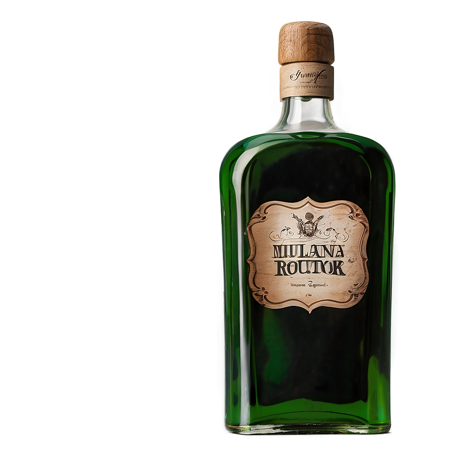 Rustic Liquor Bottle Png 06132024 PNG Image