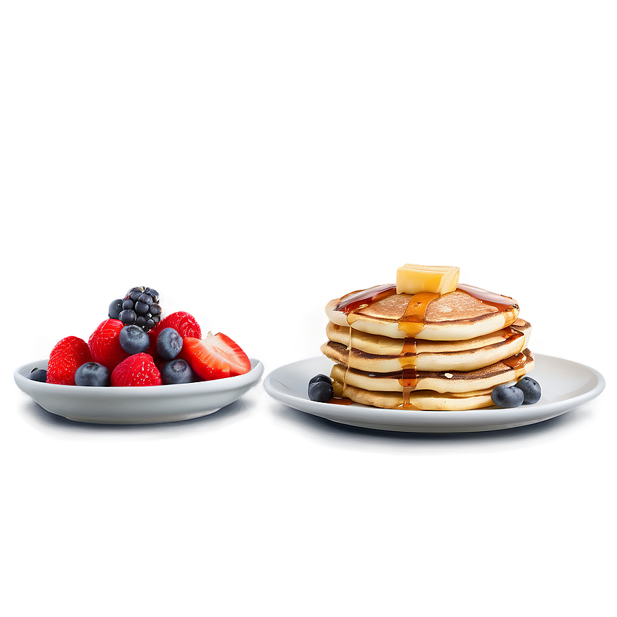 Rustic Pancake Presentation Png 05242024 PNG Image