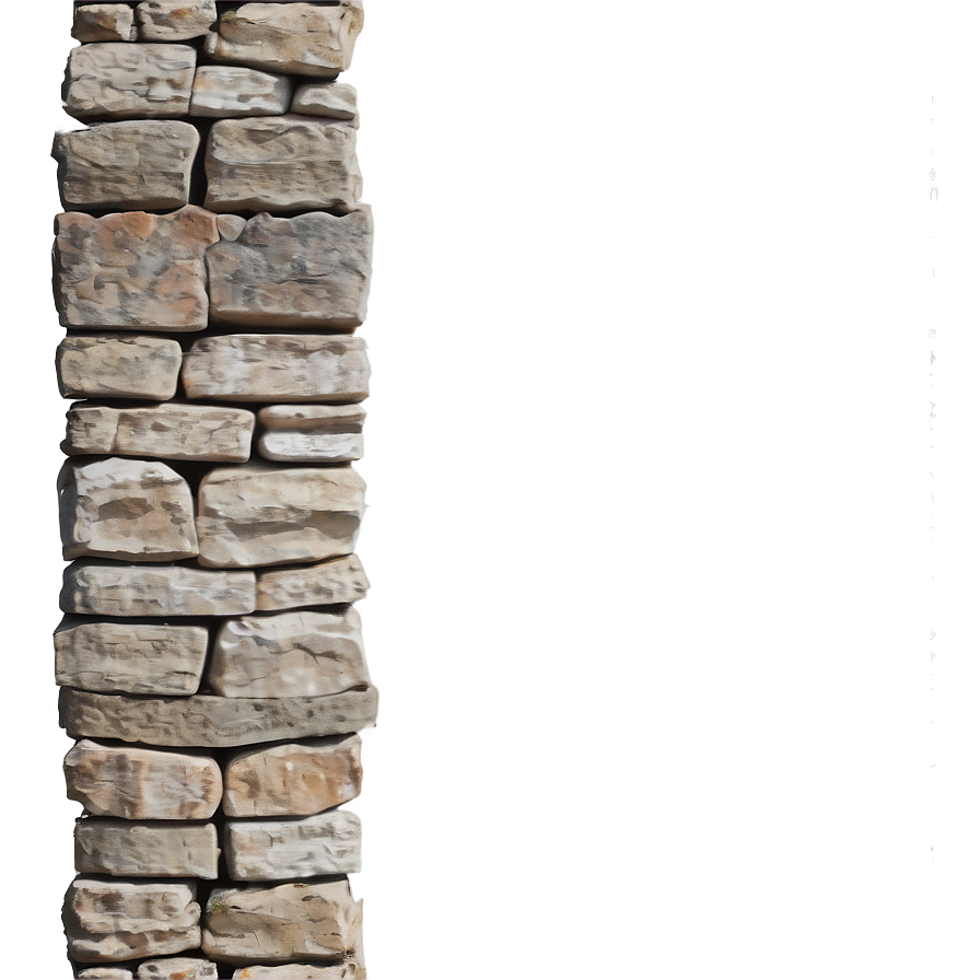 Rustic Rock Wall Png 06292024 PNG Image