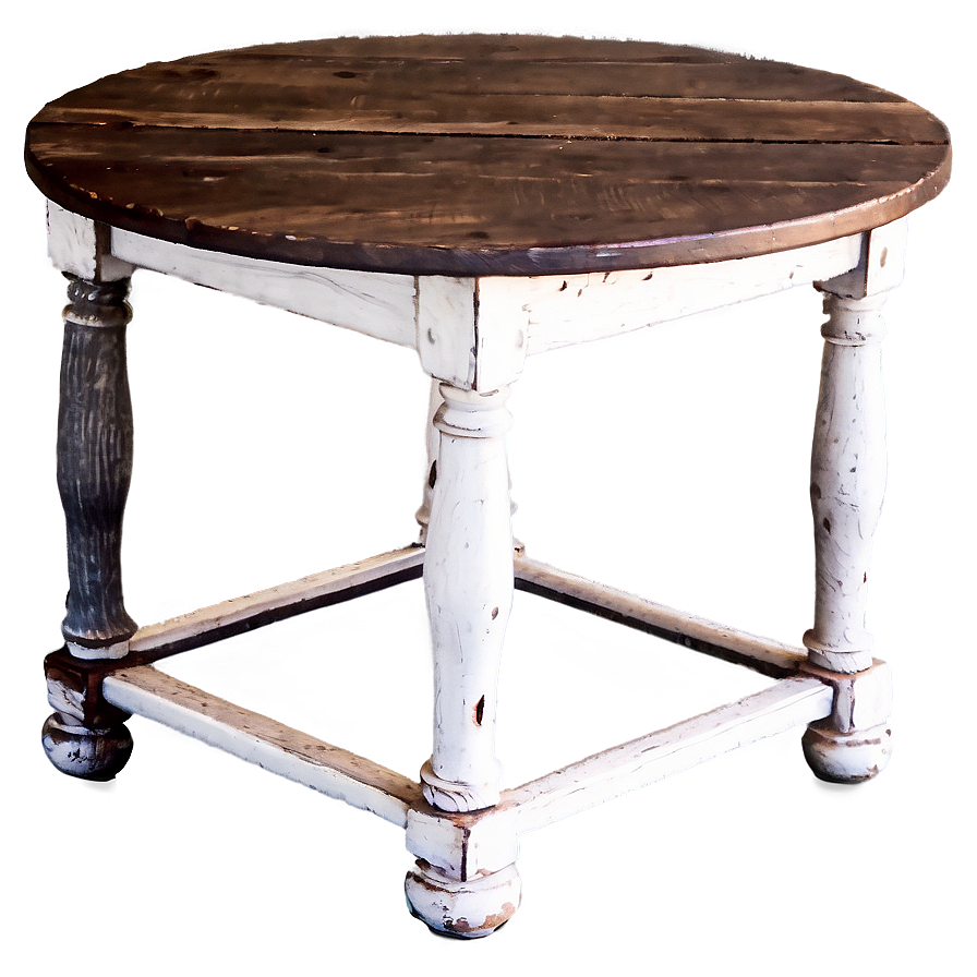 Rustic Round Table Charm Png Mby7 PNG Image