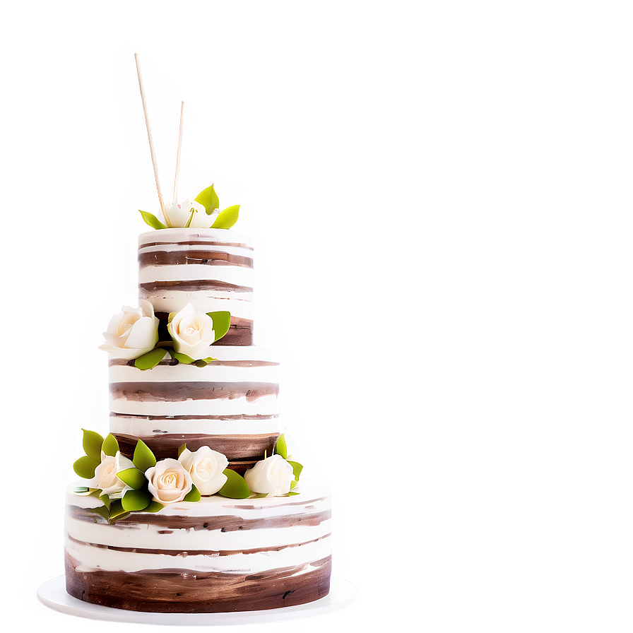 Rustic Wedding Cake Png Uop PNG Image