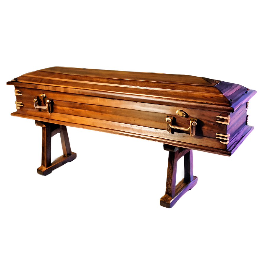 Rustic Wooden Coffin Png Gpy PNG Image