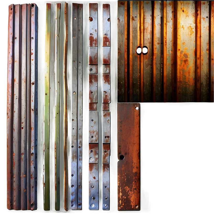 Rusty Scrap Metal Texture Png 06292024 PNG Image