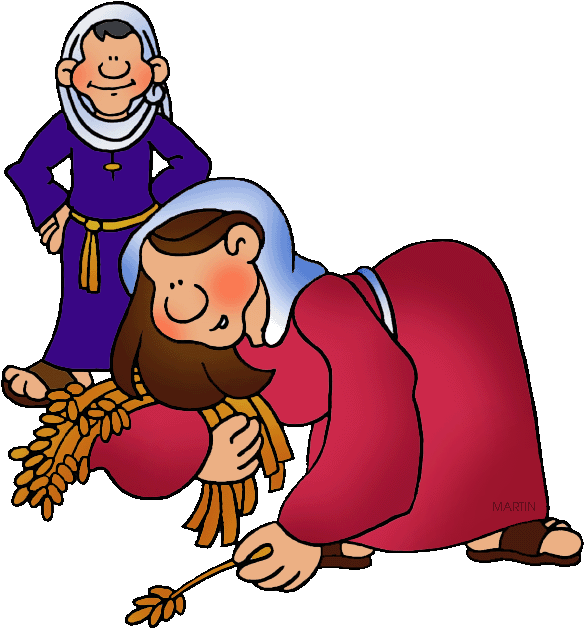 Ruth_and_ Naomi_ Bible_ Clipart PNG Image