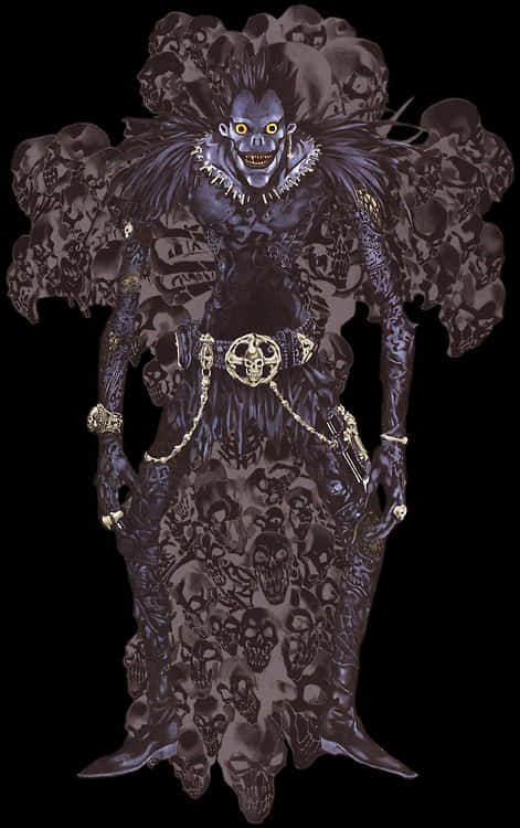 Ryuk Death Note Dark Aura PNG Image