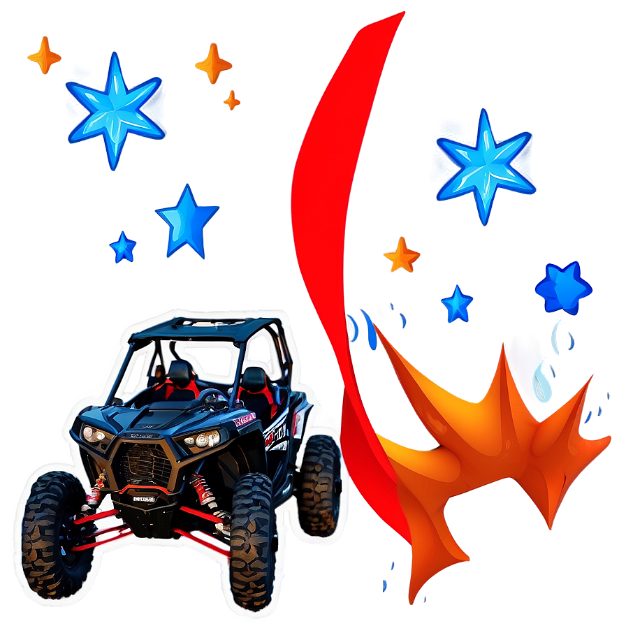 Rzr Under The Stars Camping Png Drt PNG Image