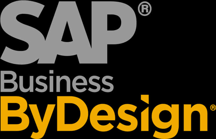 S A P_ Business_ By Design_ Logo PNG Image