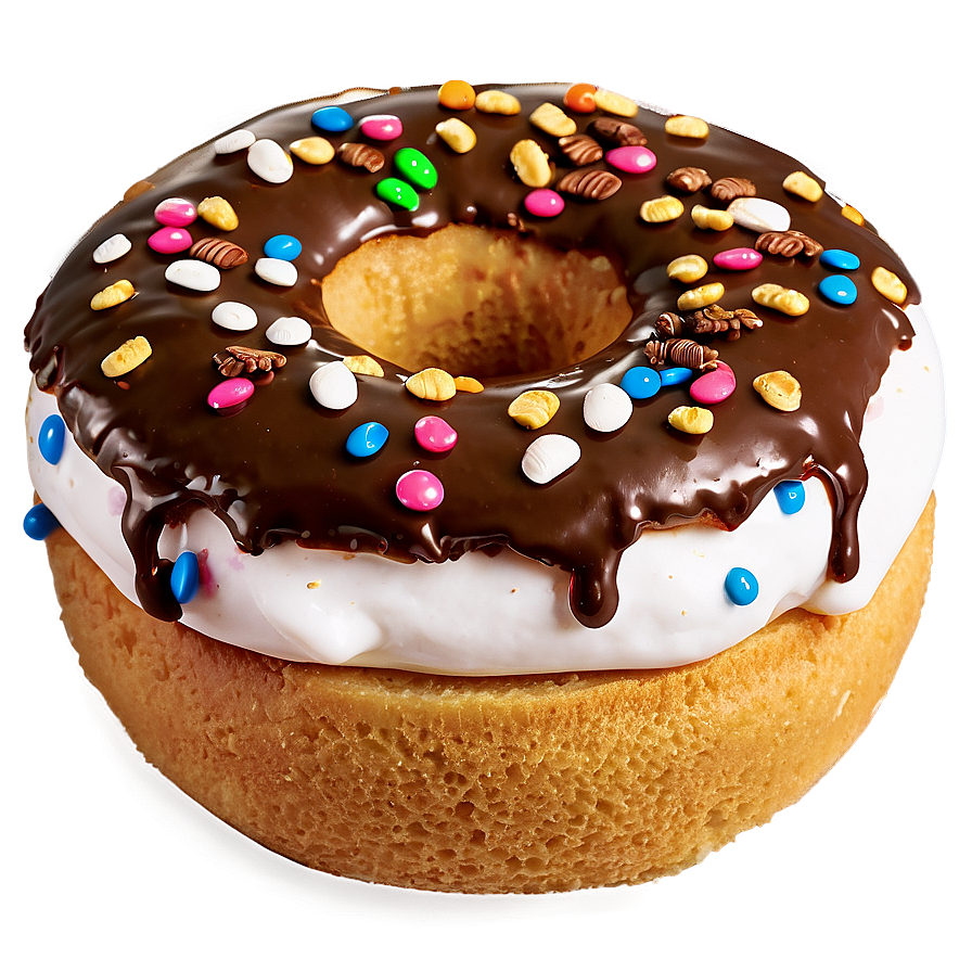 S'mores Donut Png Rti62 PNG Image