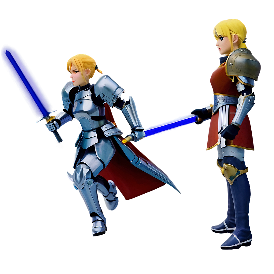 Saber Clash Scene Png Iqy PNG Image