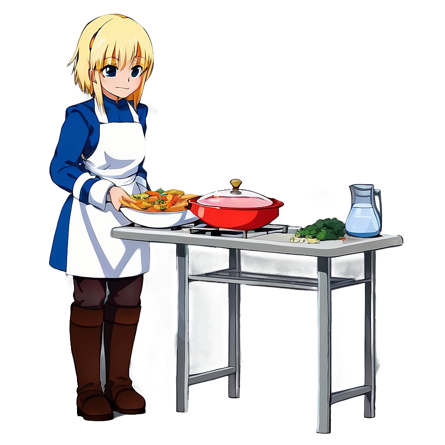 Saber's Cooking Time Png 06242024 PNG Image