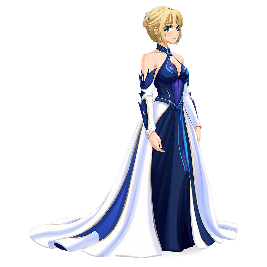 Saber's Evening Gown Png Xqh PNG Image