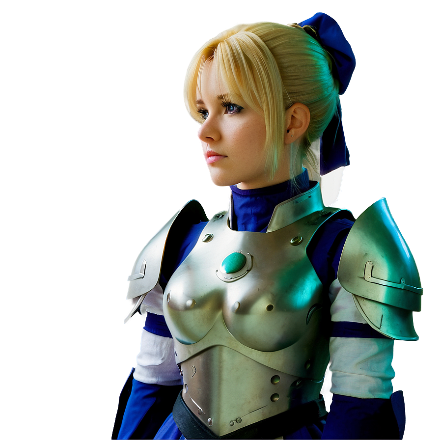 Saber's Quiet Reflection Png Thd61 PNG Image