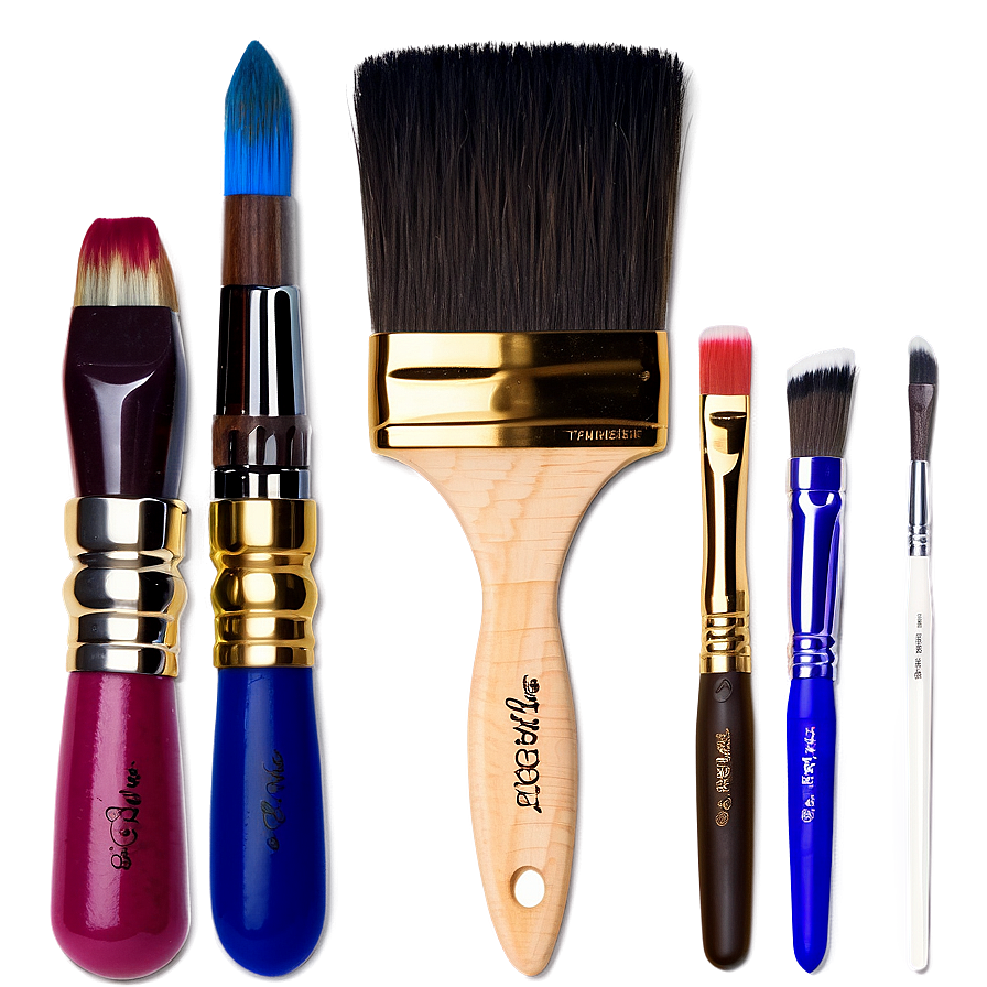 Sable Paint Brushes Png Xsh PNG Image