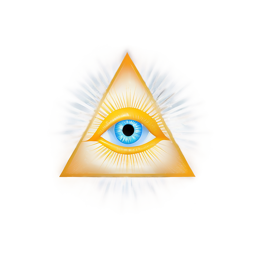 Sacred All Seeing Eye Illustration Png Bux PNG Image