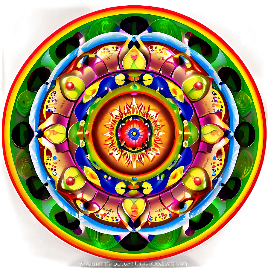 Sacred Geometry Mandala Png 06252024 PNG Image