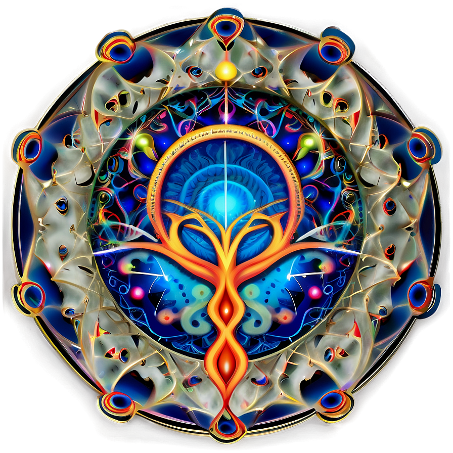 Sacred Geometry Phoenix Design Png Ekd83 PNG Image