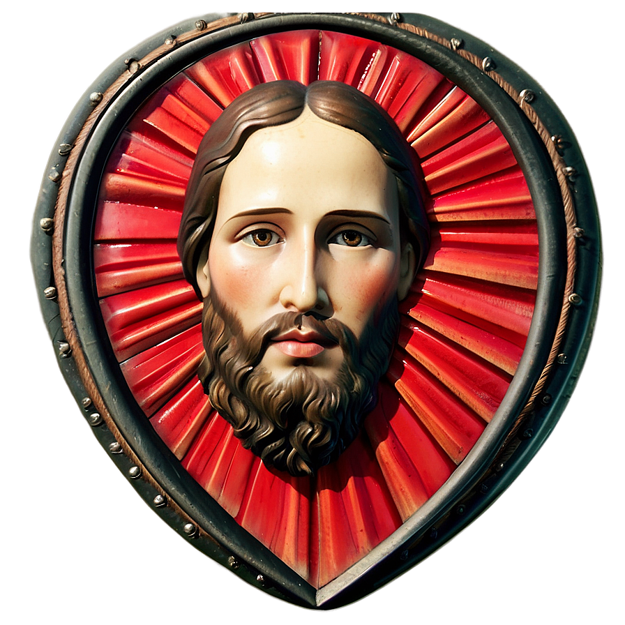 Sacred Heart Jesus Face Png 33 PNG Image