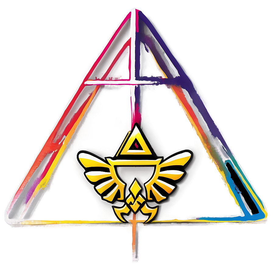 Sacred Triforce Illustration Png 42 PNG Image