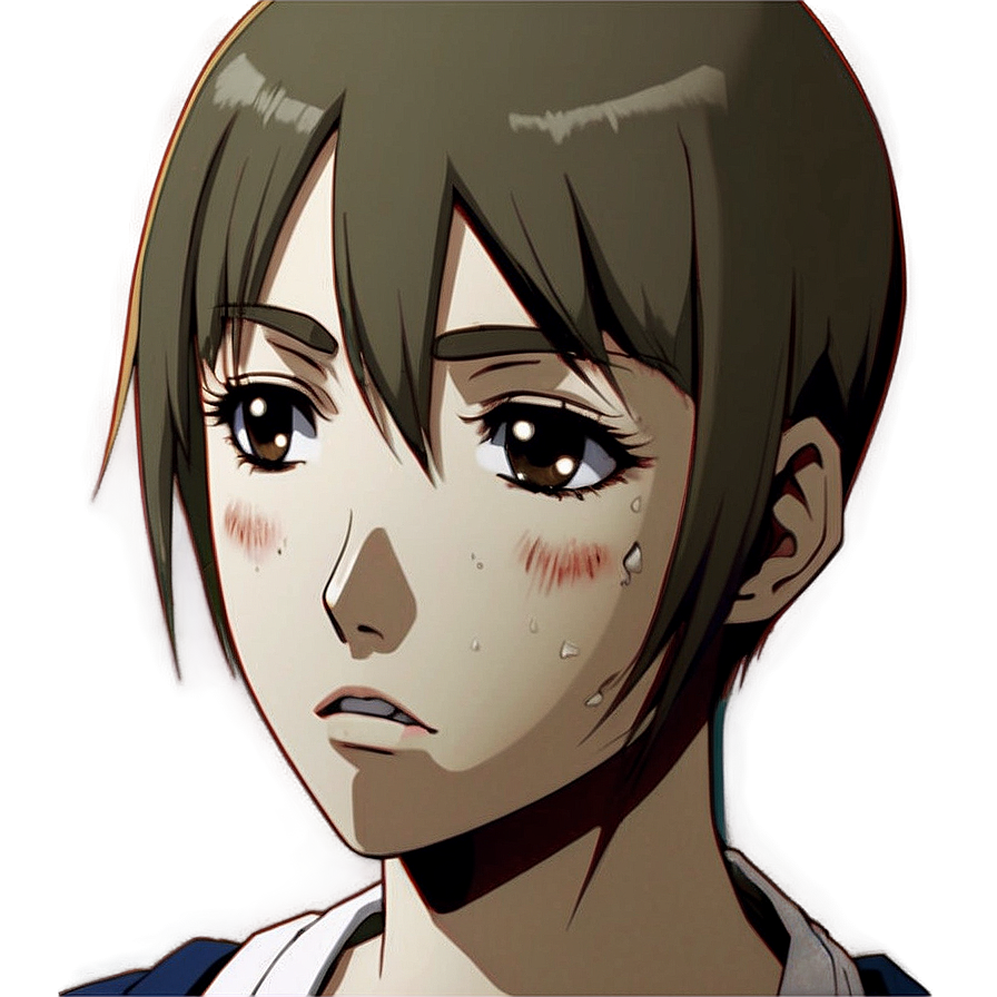 Sad Anime Character Crying Png Ggk PNG Image