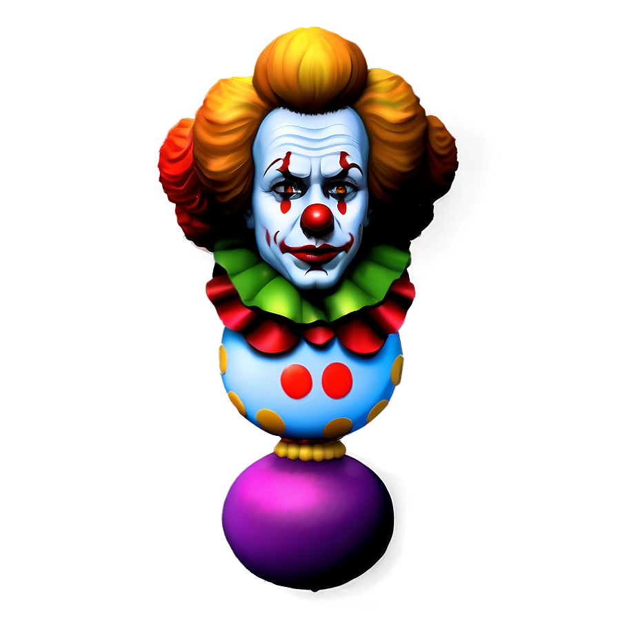 Sad Clown Emoji Png 2 PNG Image