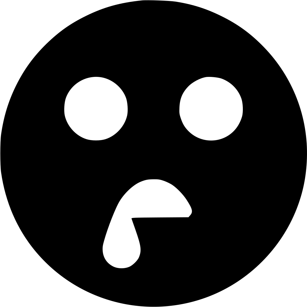 Sad Emoji Graphic PNG Image