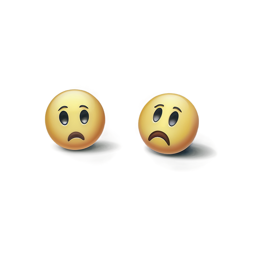 Sad Emoji Png 46 PNG Image